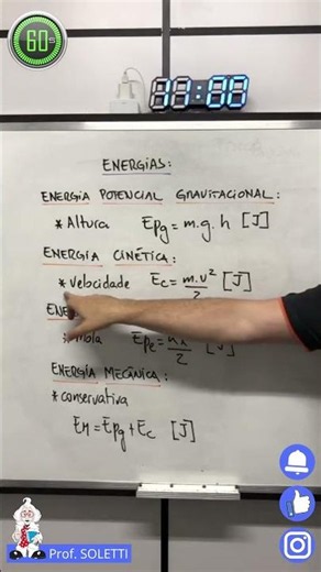 MECHANICAL ENERGY - Prof. Soletti #enem #collegeadmissions #physics