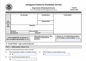 EB5 BRICS Comments on USCIS’s New Approach for EB-5 Visa Form I-526 Petition Inventory