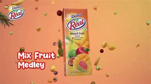 Dabur Real TV Spot, 'Fruit Medley'