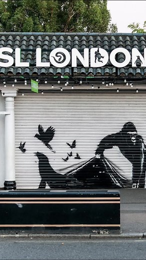 Banksy's London Zoo Escape: Street Art Animals Break Free