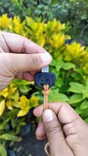 Simple key knot!🙏💯✅#shorts​ #knotting​ #knots​ #knotskill​ #knot