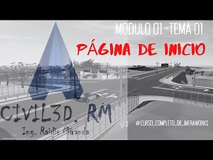 CURSO COMPLETO DE INFRAWORKS (Página de Inicio)💻✔