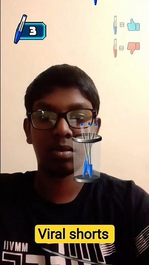 Can You Drop the Pen Perfectly? | Satisfying Pen Drop Challenge 😱 #shorts