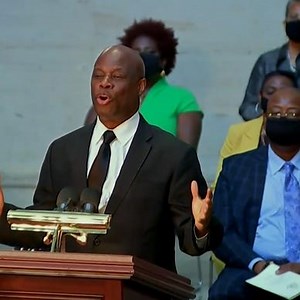 John Lewis: 'Amazing Grace' rendition sung at Capitol