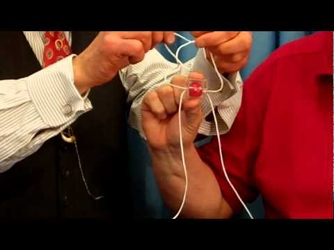 Odd Ball Magic Trick - String Goes Right Through the Finger