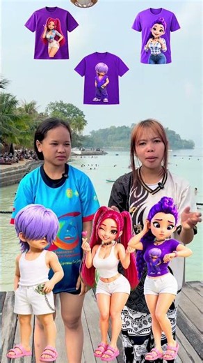 Weird purple Rumi shirt #demonhunters #demonhunterscosplay #kpop