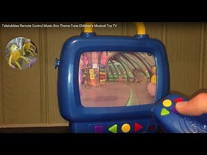 Teletubbies Remote Control Music Box Theme Tune Children's Musical Toy TV