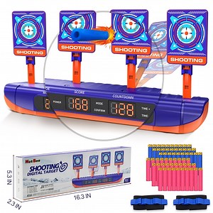 Beefunni Electronic Shooting Targets, Digital Scoring Auto Reset Target Shooting Toy with 4 Modes, Christmas Birthday Gifts for 5 6 7 8 9 10+ Year Old Boys Toys - Walmart.com