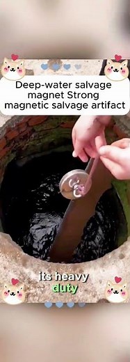 Powerful Deep-Water Salvage Magnet for Artifact Recovery