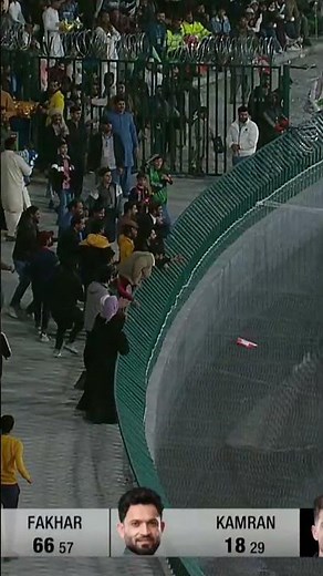 Fakhar continues to accelerate with a stunning strike 🔥 #3Nations1Trophy | #PAKvNZ