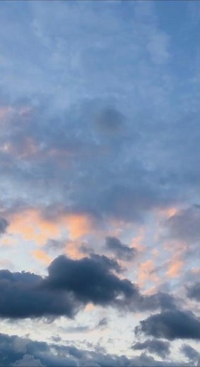 Time-Lapse of Clouds Transforming the Sky #natureanddesignharmony #nature #sky ☁️☀️