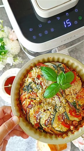 Air-Fried Ratatouille: Quick & Healthy Recipe