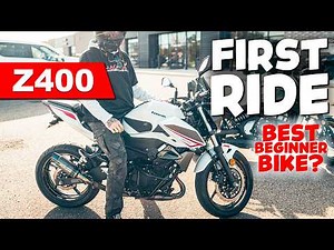 Kawasaki Z400 Test Ride & Review | Best Beginner Sportbike?