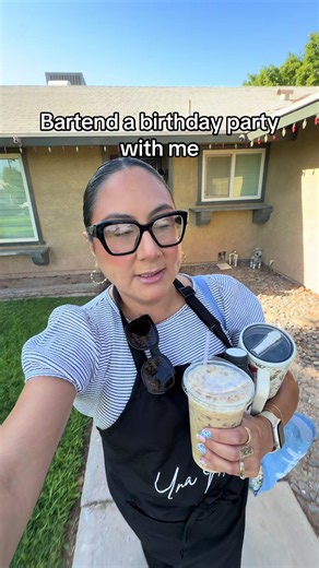 Bartend a Birthday Party: Easy Mobile Bar Setup & Drink Menu