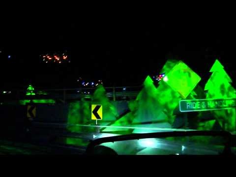 Test Track (Night), Epcot, Walt Disney World, (HD)