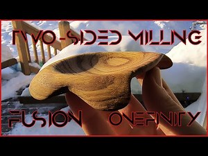 Two Sided Carving with Fusion 360 on the Onefinity CNC!