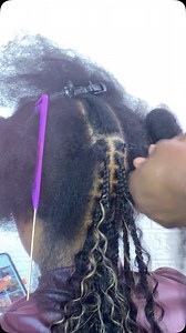 Doing the boho Mohawk now live join me to watch and learn #bohomohawk #bohomohawkbraids #protectivehairstyle | Luna Lanegra