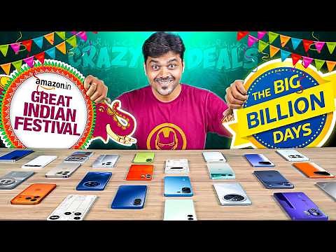 🔥 Best Smartphone Deals 2025 💸 Amazon & Flipkart Sales All Budgets 📱