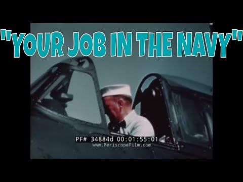 1944 WORLD WAR II RECRUITING FILM AVIATION ORDNANCEMAN "YOUR JOB IN THE NAVY" 34884d