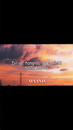 Maand (Lyrics) - Bayaan, Hasan Raheem, Rovalio