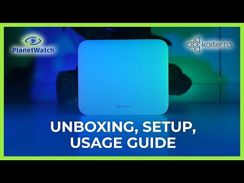 Kaiterra Sensedge Mini - Unboxing, Setup as a Sensor Tutorial & Usage Guide (PlanetWatch Type 3)