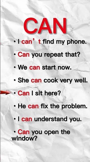 Learn English with CAN | Easy Questions for Beginners | English Speaking Practice: CAN #english