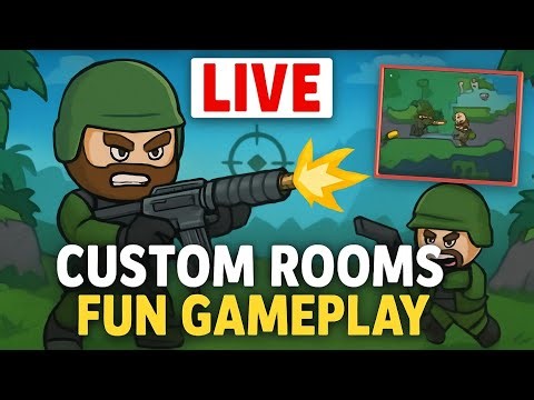 Mini Time Again || Mini Militia Live by Infinity Cat