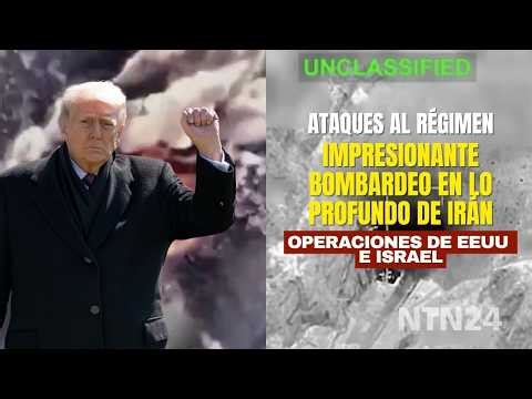 Bombing deep inside Iran: Images reveal attacks on regime's underground complexes