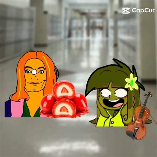 Dentro do morango do amor tem moléculas Meme (versão The Of Stickman)