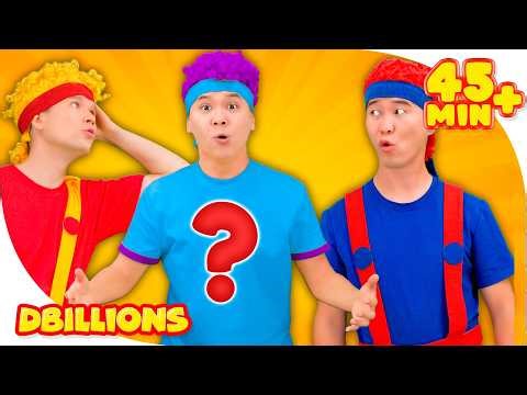 Jump Puzzle Dance! | Mega Compilation | D Billions Kids Songs