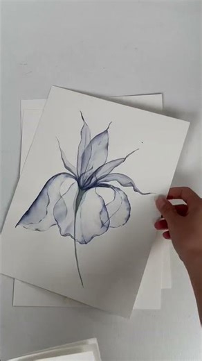 Watercolor botanical illustration - enhance your creativity and drawing skills