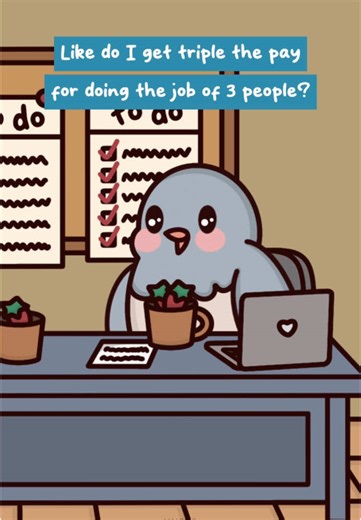 The Reward For Being Good At Work: A Fun Animation