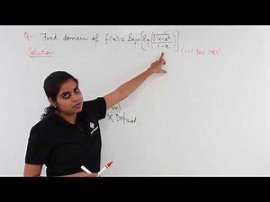 Class 12th – IIT JEE Example 2 on Functions | Relation and Functions | Tutorials Point