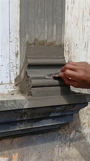 Window Trim #satisfying #diy #construction