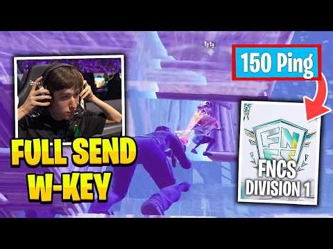 PeterBot FULL SEND W-KEY in FNCS Division with 150 Ping