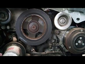 7th Gen Maxima Serpentine Belt Replacement