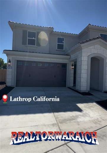 🏡 West Facing Brand New Home – Lathrop / River Islands Area 5 Bed • 3 Bath • 2933 Sqft 2 Car Garage • Loft • Covered Patio 💰 Price: $779,600 🔥 Builder incentives & special lending programs available (depends on buyer qualifications) ‼️ Price di tension na lo — pehla ghar dekh lo. If you’re thinking about buying a home, let’s go take a tour. 📲 Kulkamal S Waraich (KK) 209-969-4622 (Cell) 209-800-5911 (Work) #lathrop #punjabi #realestate #centralvalley #209