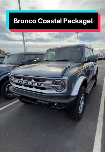 It’s all in the details. Unique Coastal side graphics. Body-color hardtop for a seamless look. Signature Outer Banks style and comfort! Stop by Five Star Ford to get a closer look! #BroncoLife #FiveStarFord #OuterBanks