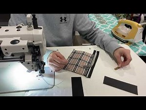 Sewing a Devon pouch