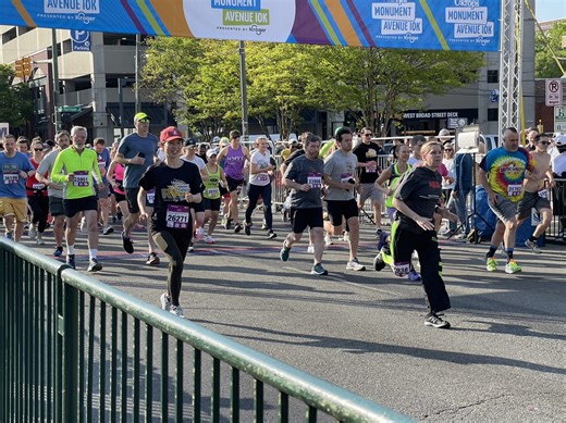 Run alongside 25,000 runners for Ukrop’s Monument Avenue 10k