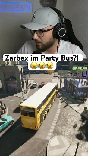 Zarbex im Party Bus ? 😂😂😂 #bussimulator #zarbex #fabbln #twitchclips