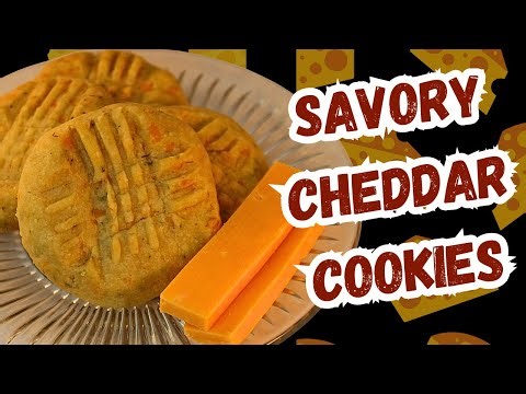 Savory Cheddar Cookies