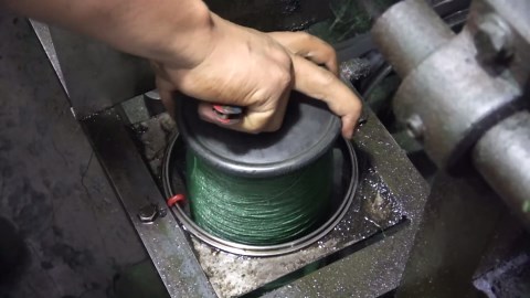 Amazing Technique of Making Nets with Factory Machines