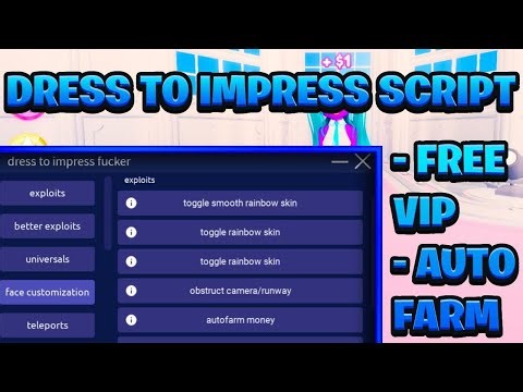 [NEW] Dress To Impress Script Pastebin - (ROBLOX) *Free VIP & Auto Farm*