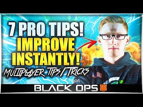 HOW TO GET BETTER AT BLACK OPS 4! BO4 MULTIPLAYER TIPS AND TRICKS! (How to Improve at Black Ops 4)