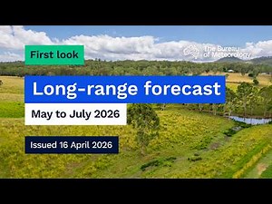 Climate and water long-range forecast, issued 16 April 2026