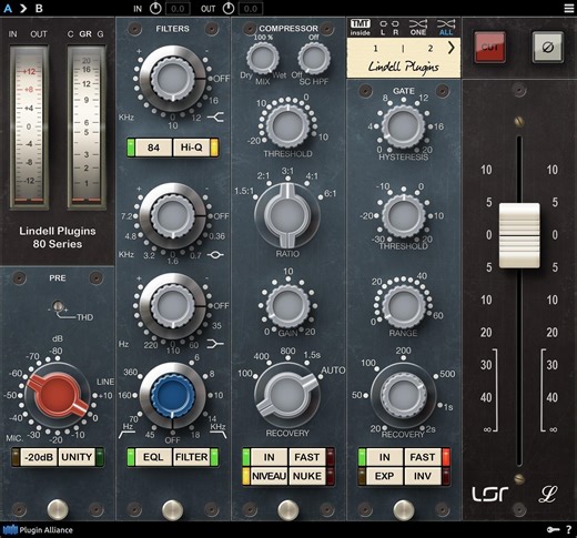 Lindell Audio 80 Series Plug-in