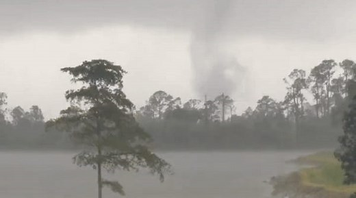 Funnel cloud spotted in Marco Island, Florida amid tornado watch
