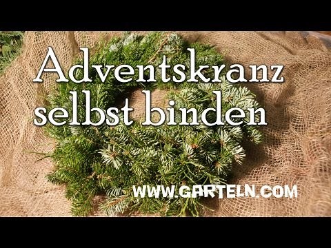 DIY Advent wreath making - crafting an Advent wreath with fir branches