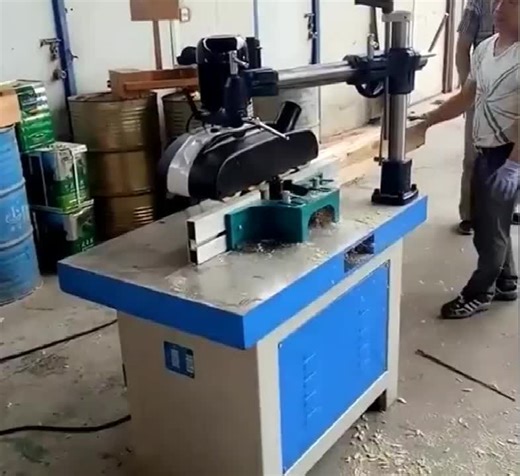 STR Factory Woodwork Mini Power Feeder Wood Shaper With Power Feeder